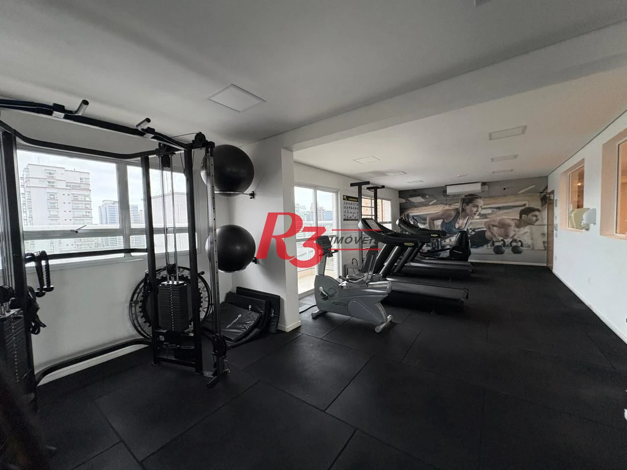 Apartamento com 1 dormitório para alugar, 52 m² por R$ 4.200,00/mês - Aparecida - Santos/SP