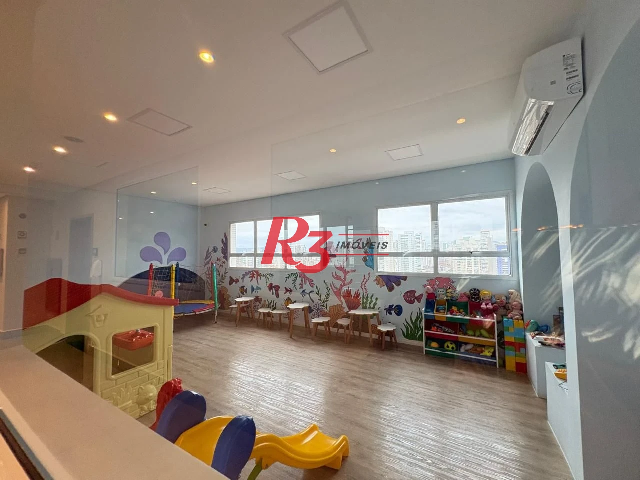 Apartamento com 1 dormitório para alugar, 52 m² por R$ 4.200,00/mês - Aparecida - Santos/SP