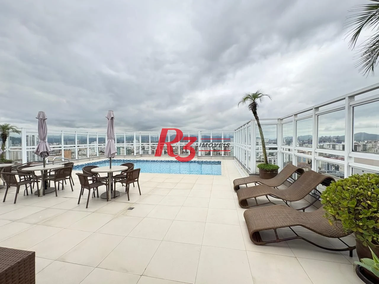 Apartamento com 1 dormitório para alugar, 52 m² por R$ 4.200,00/mês - Aparecida - Santos/SP