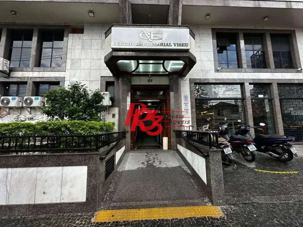 Sala à venda, 43 m² por R$ 340.000,00 - Embaré - Santos/SP