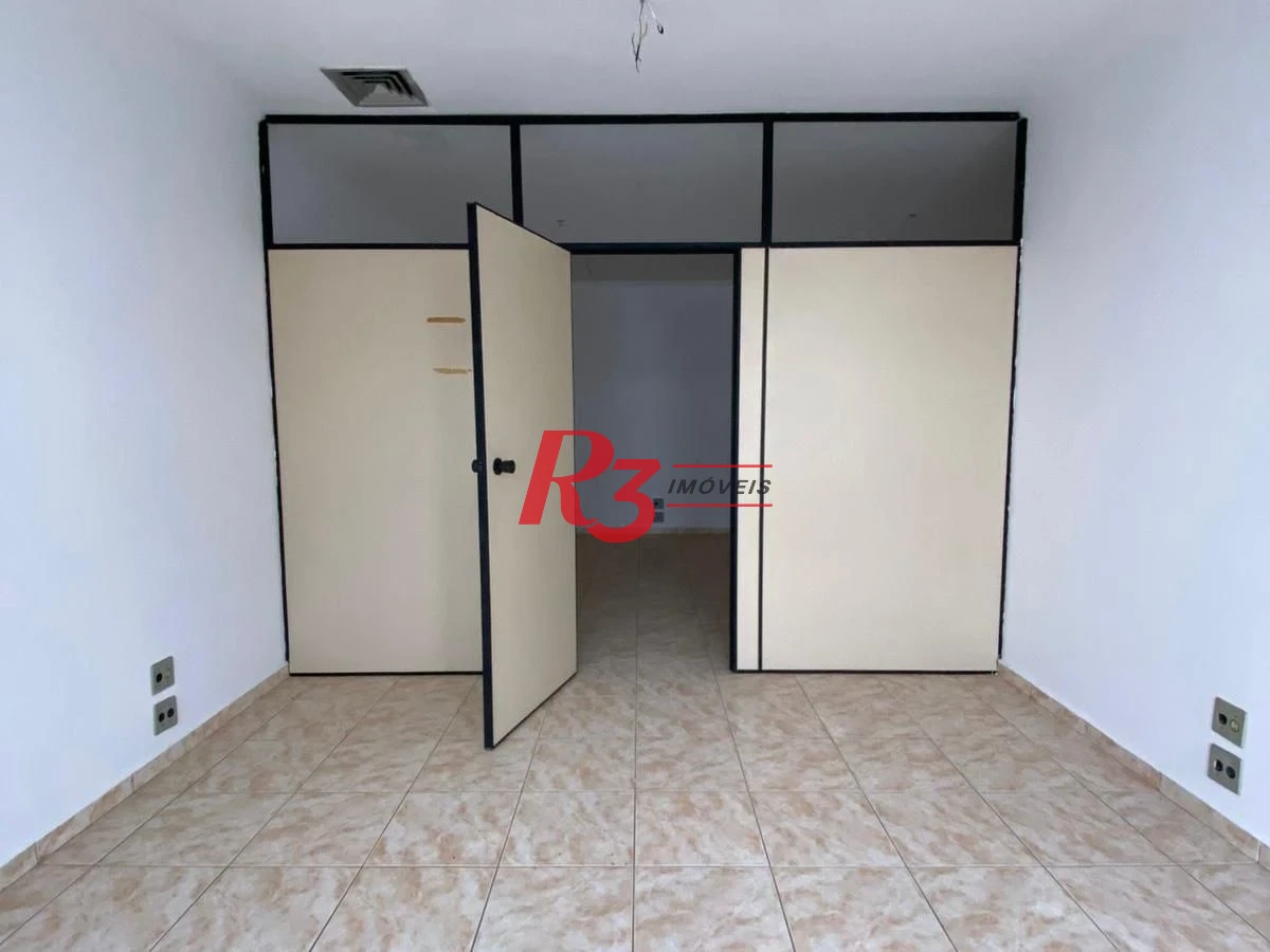 Sala à venda, 43 m² por R$ 340.000,00 - Embaré - Santos/SP