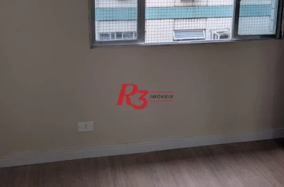 Apartamento com 2 dormitórios à venda, 45 m² por R$ 290.000,00 - Boqueirão - Santos/SP
