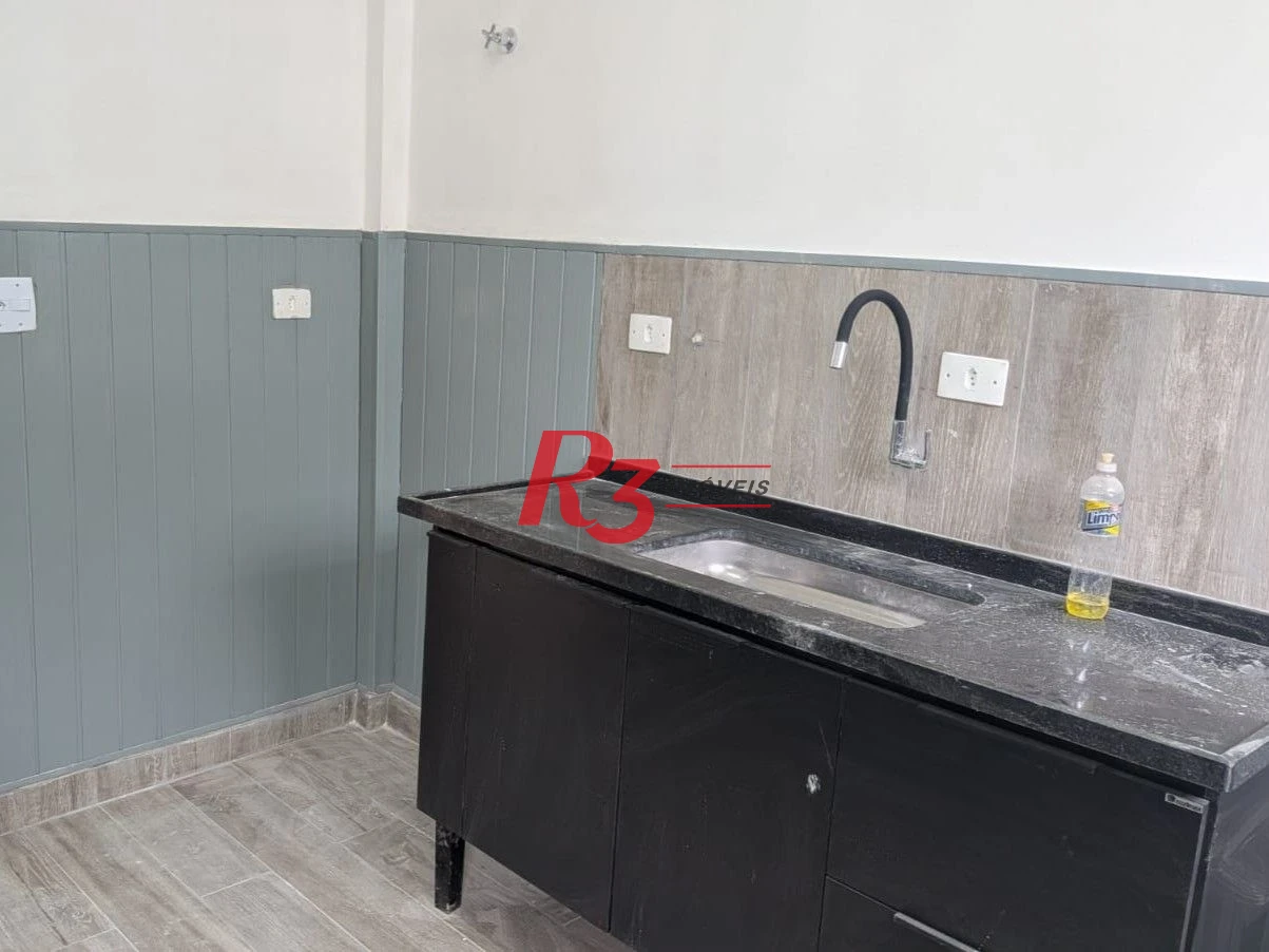 Apartamento com 2 dormitórios à venda, 45 m² por R$ 290.000,00 - Boqueirão - Santos/SP