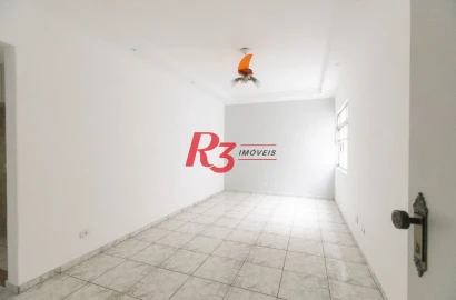 Apartamento com 1 dormitório à venda, 63 m² por R$ 385.000,00 - Aparecida - Santos/SP