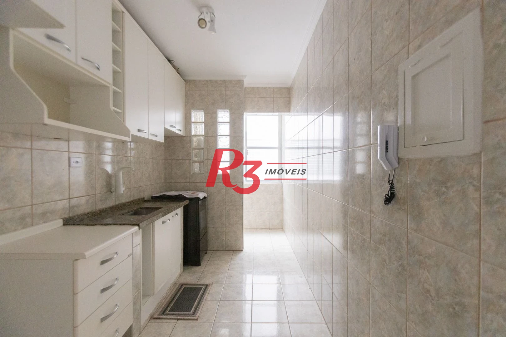 Apartamento com 1 dormitório à venda, 63 m² por R$ 385.000,00 - Aparecida - Santos/SP