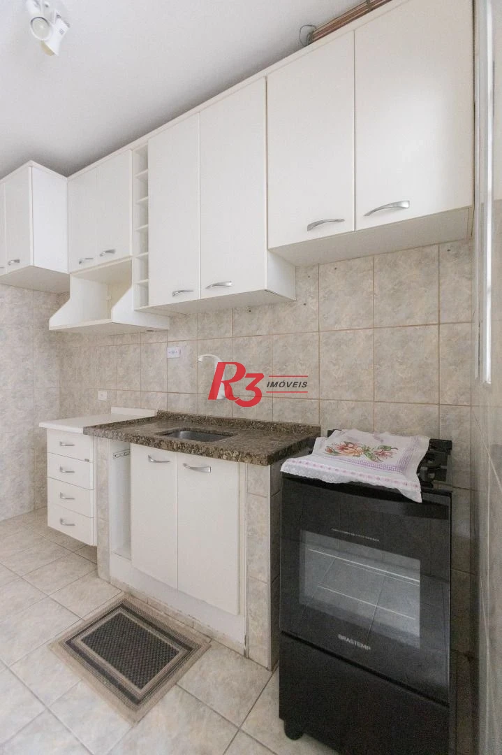 Apartamento com 1 dormitório à venda, 63 m² por R$ 385.000,00 - Aparecida - Santos/SP