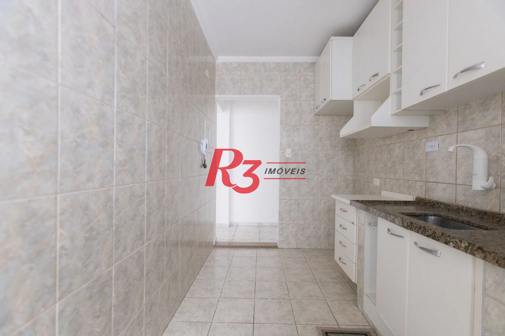 Apartamento com 1 dormitório à venda, 63 m² por R$ 385.000,00 - Aparecida - Santos/SP