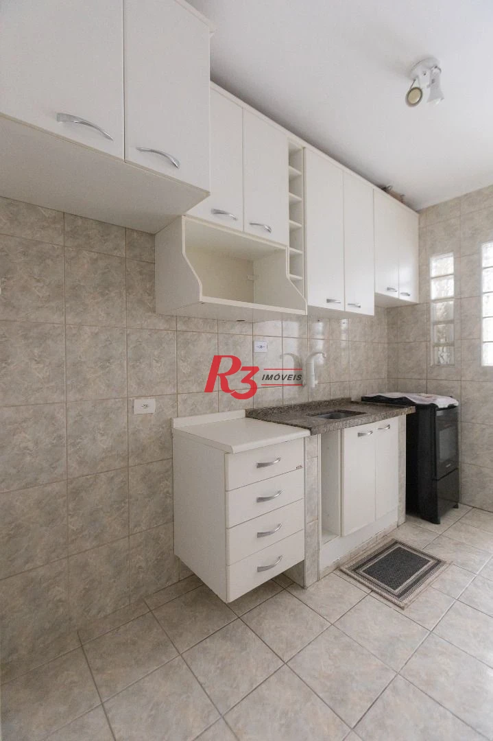 Apartamento com 1 dormitório à venda, 63 m² por R$ 385.000,00 - Aparecida - Santos/SP