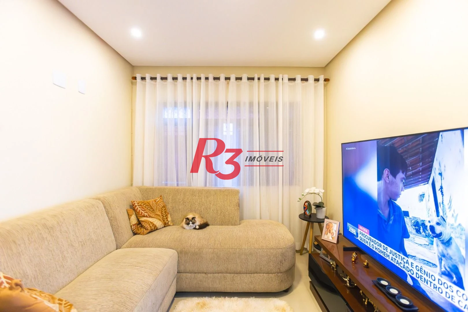 Casa com 3 dormitórios à venda, 90 m² por R$ 375.000,00 - Vila São Jorge - Santos/SP