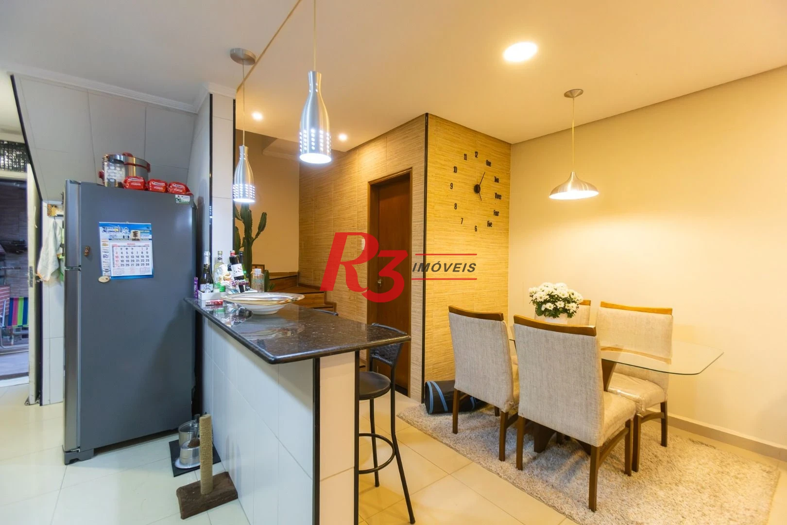 Casa com 3 dormitórios à venda, 90 m² por R$ 375.000,00 - Vila São Jorge - Santos/SP