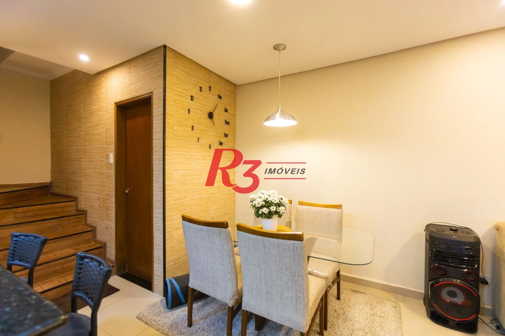 Casa com 3 dormitórios à venda, 90 m² por R$ 375.000,00 - Vila São Jorge - Santos/SP