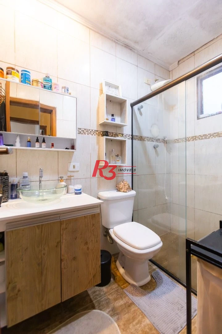 Casa com 3 dormitórios à venda, 90 m² por R$ 375.000,00 - Vila São Jorge - Santos/SP