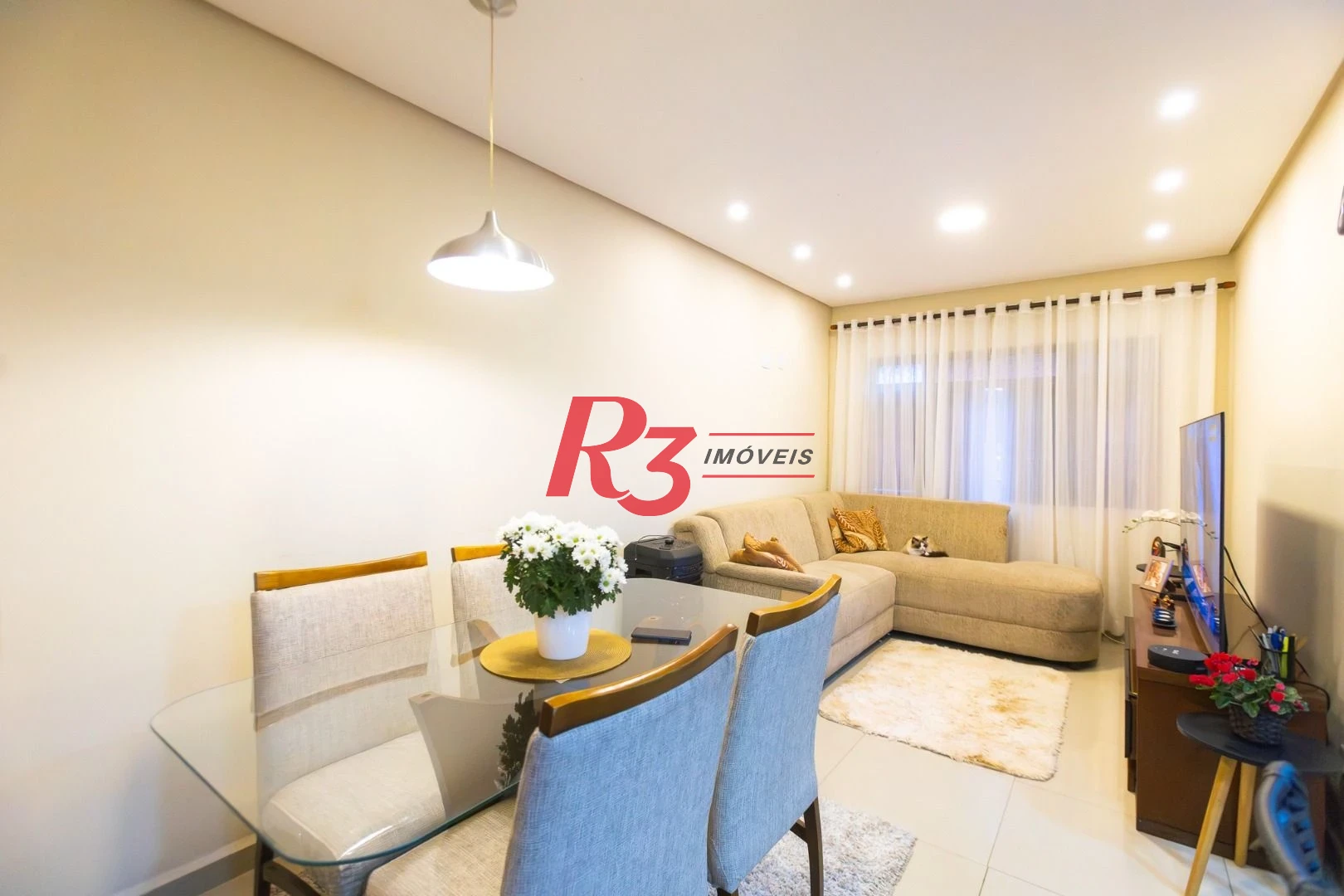 Casa com 3 dormitórios à venda, 90 m² por R$ 375.000,00 - Vila São Jorge - Santos/SP