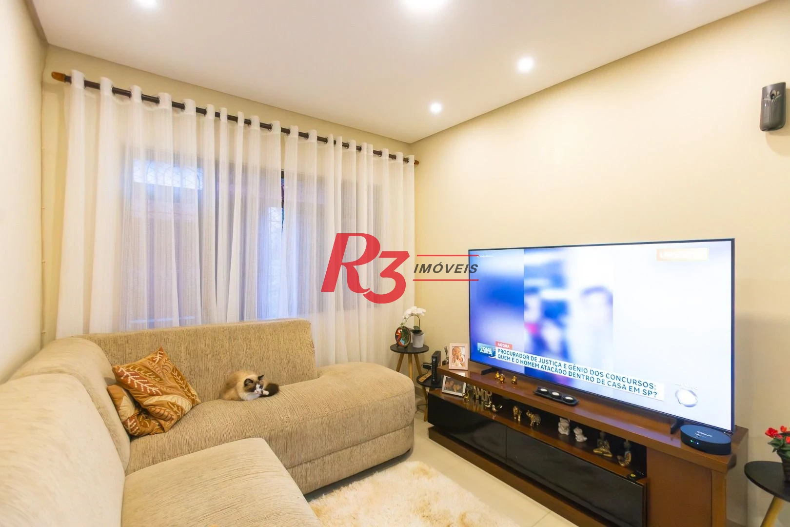 Casa com 3 dormitórios à venda, 90 m² por R$ 375.000,00 - Vila São Jorge - Santos/SP