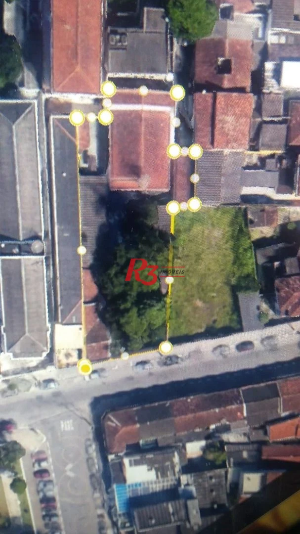 Terreno à venda, 1111 m² por R$ 4.260.000,00 - Centro - São Vicente/SP