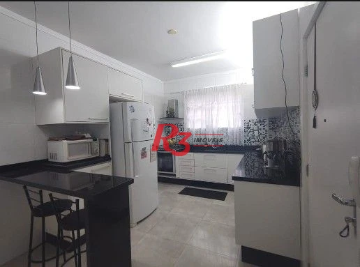 Apartamento com 3 dormitórios à venda, 170 m² por R$ 959.000,00 - Ponta da Praia - Santos/SP