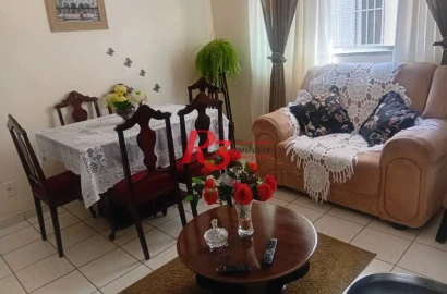 Apartamento com 1 dormitório à venda, 52 m² por R$ 300.000,00 - José Menino - Santos/SP