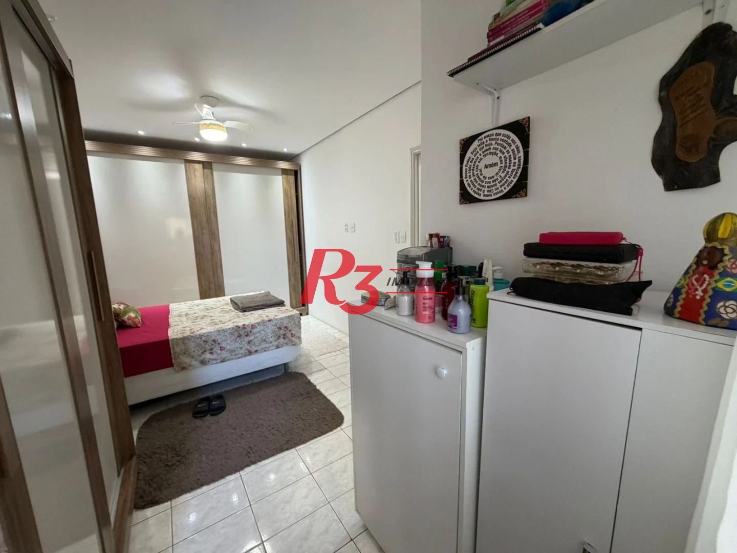 Apartamento com 1 dormitório à venda, 65 m² por R$ 345.000,00 - José Menino - Santos/SP
