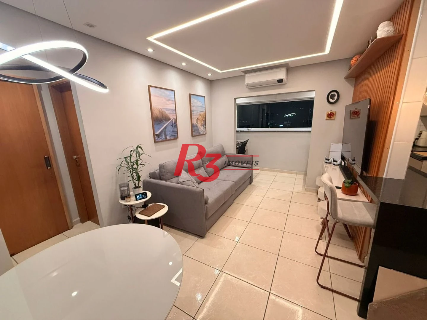 Apartamento com 1 dormitório à venda, 42 m² por R$ 460.000,00 - Macuco - Santos/SP