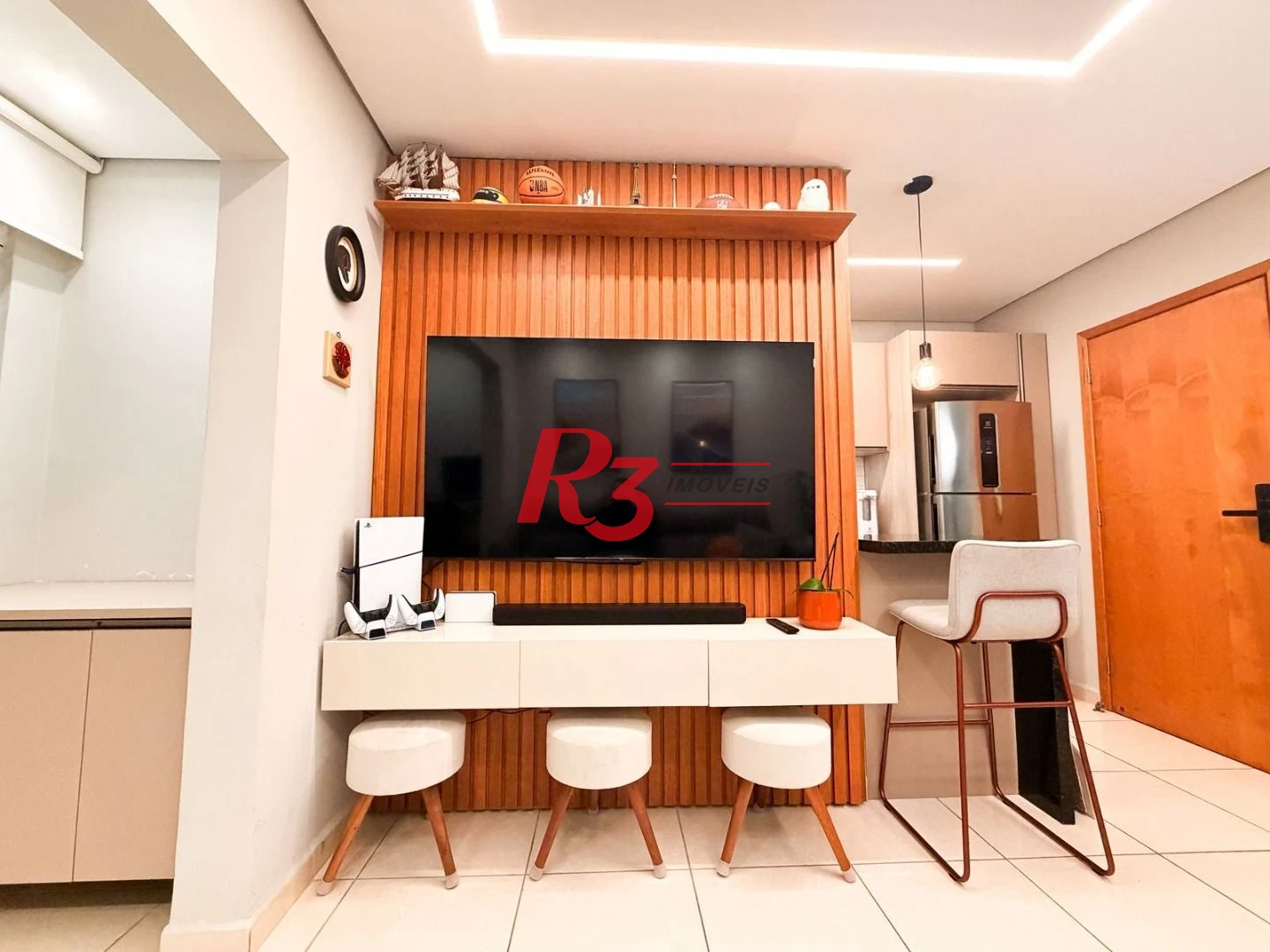 Apartamento com 1 dormitório à venda, 42 m² por R$ 460.000,00 - Macuco - Santos/SP