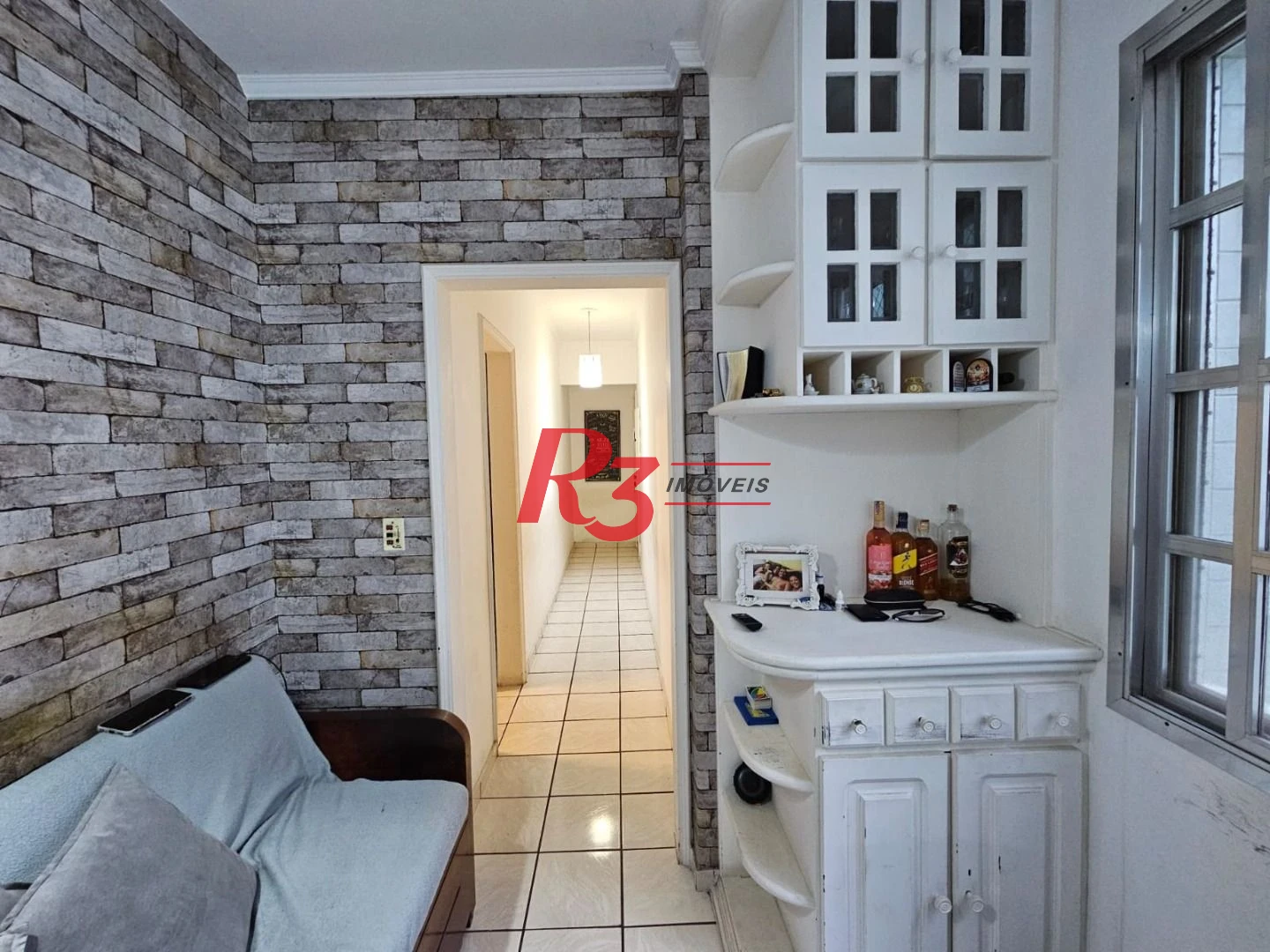 Apartamento com 2 dormitórios à venda, 56 m² por R$ 400.000,00 - José Menino - Santos/SP