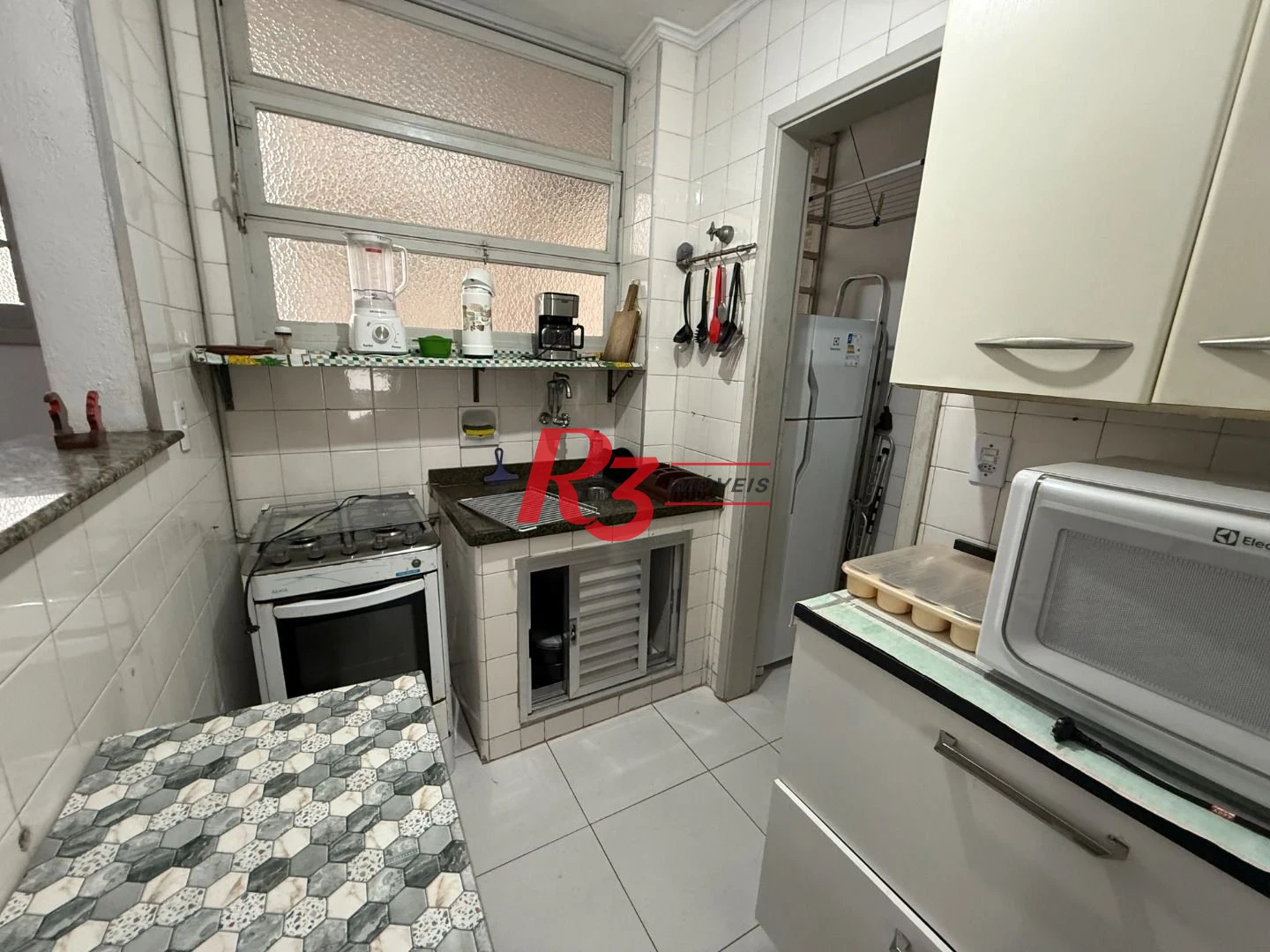Apartamento com 2 dormitórios para alugar, 47 m² por R$ 3.500,00/mês - Aparecida - Santos/SP