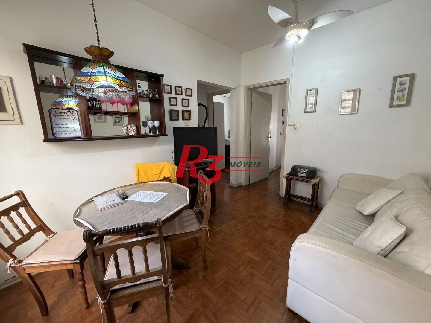 Apartamento com 2 dormitórios para alugar, 45 m² por R$ 3.500,00/mês - Aparecida - Santos/SP