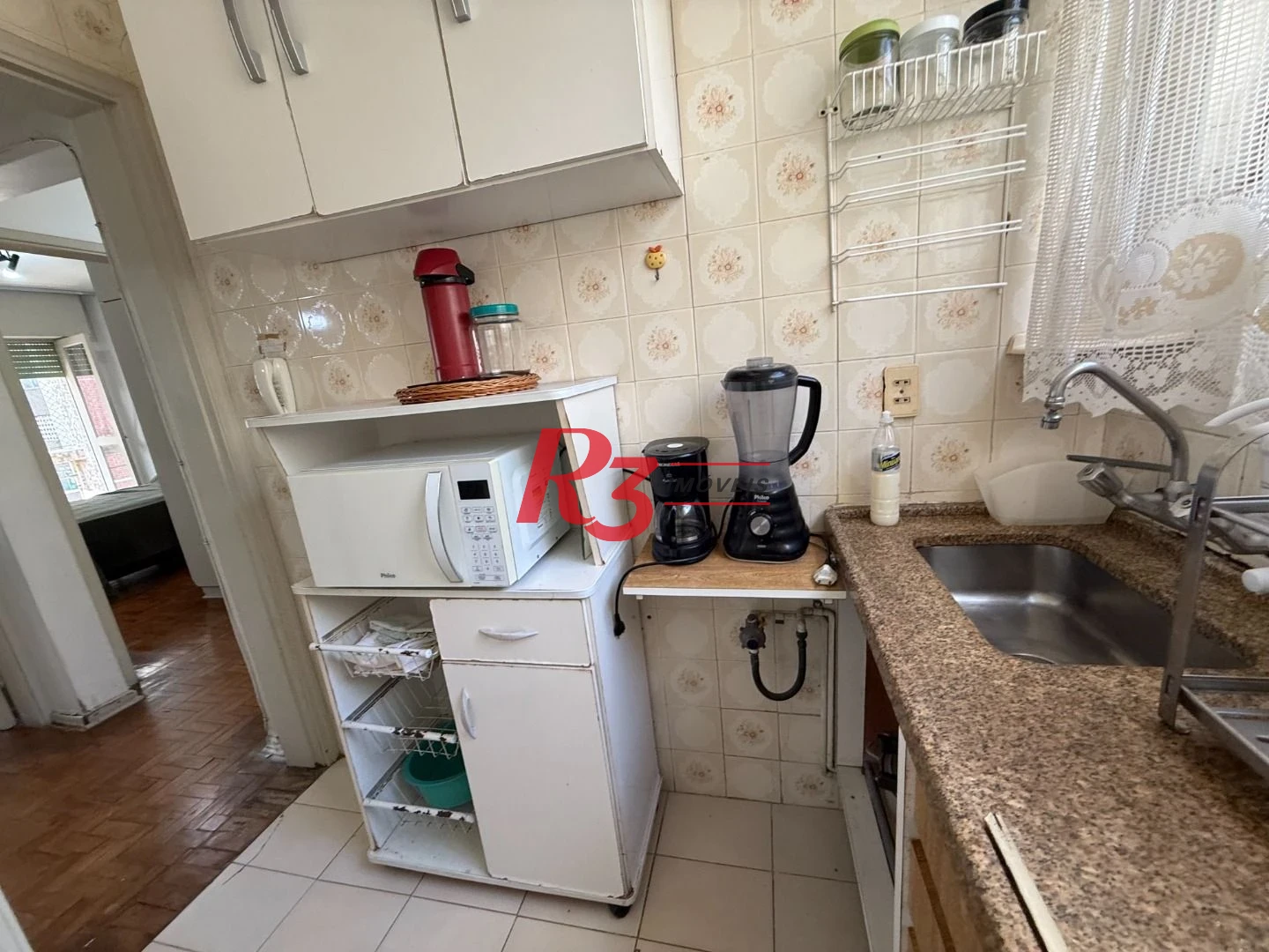 Apartamento com 2 dormitórios para alugar, 45 m² por R$ 3.500,00/mês - Aparecida - Santos/SP