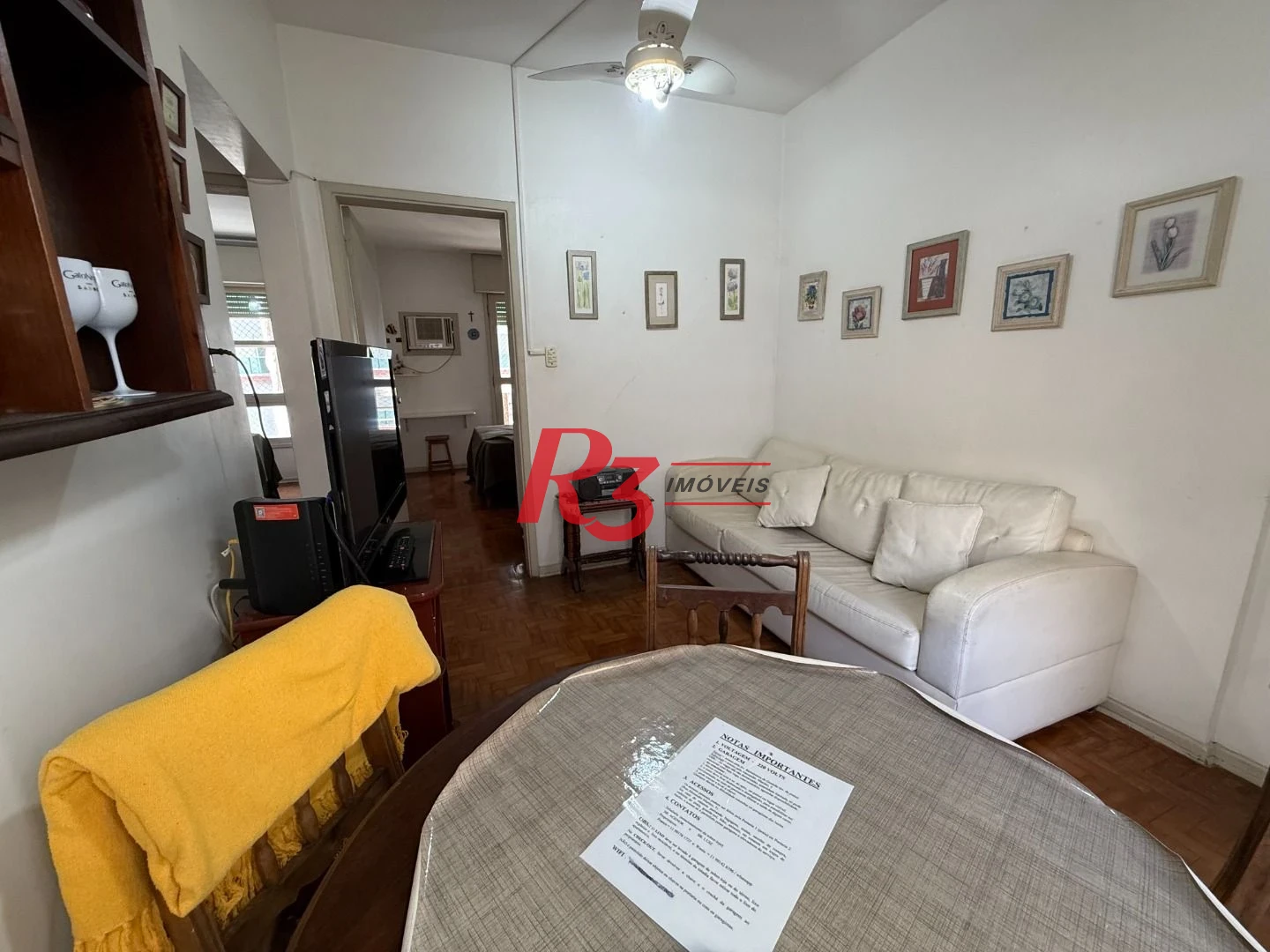 Apartamento com 2 dormitórios para alugar, 45 m² por R$ 3.500,00/mês - Aparecida - Santos/SP