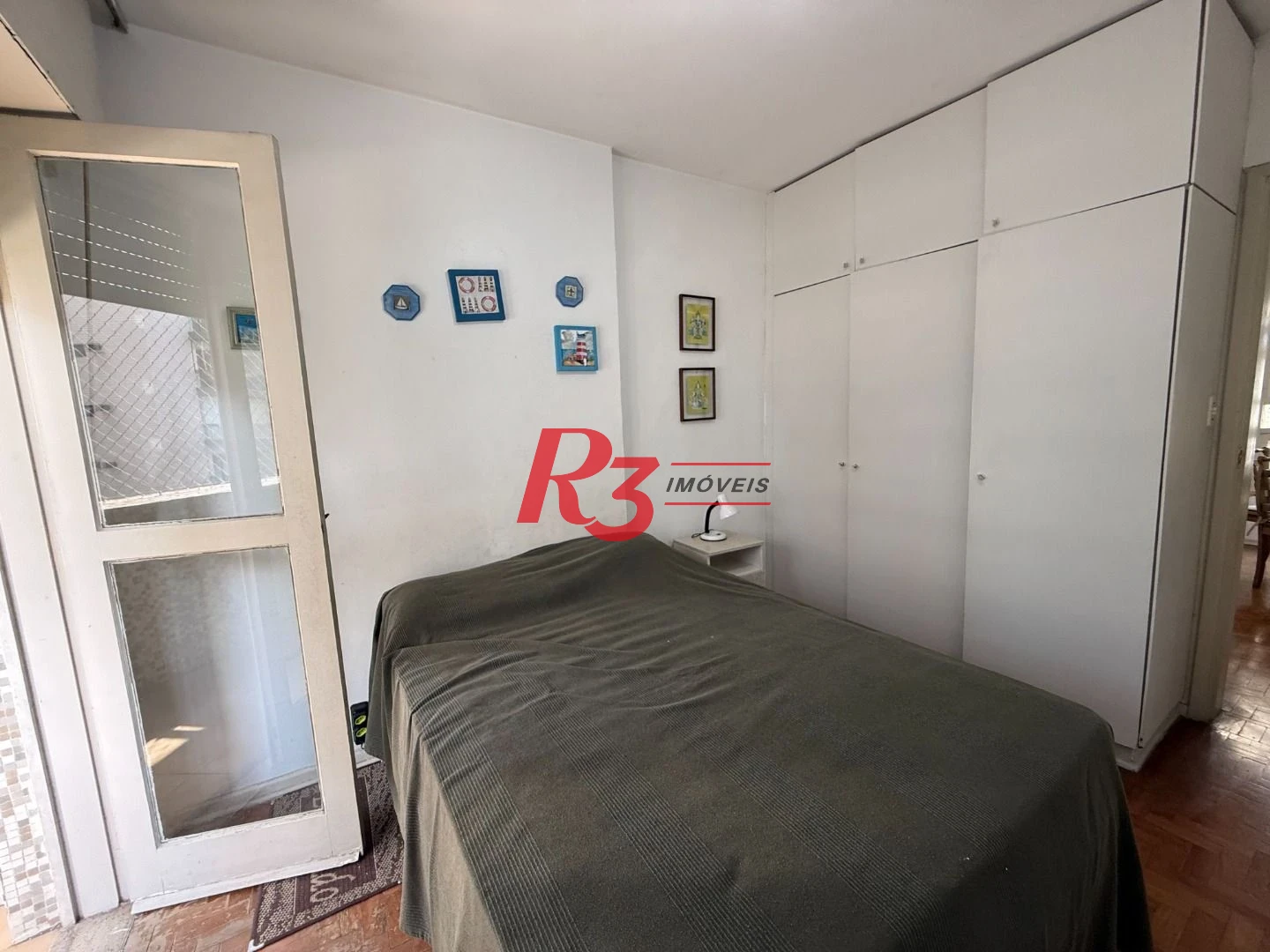 Apartamento com 2 dormitórios para alugar, 45 m² por R$ 3.500,00/mês - Aparecida - Santos/SP