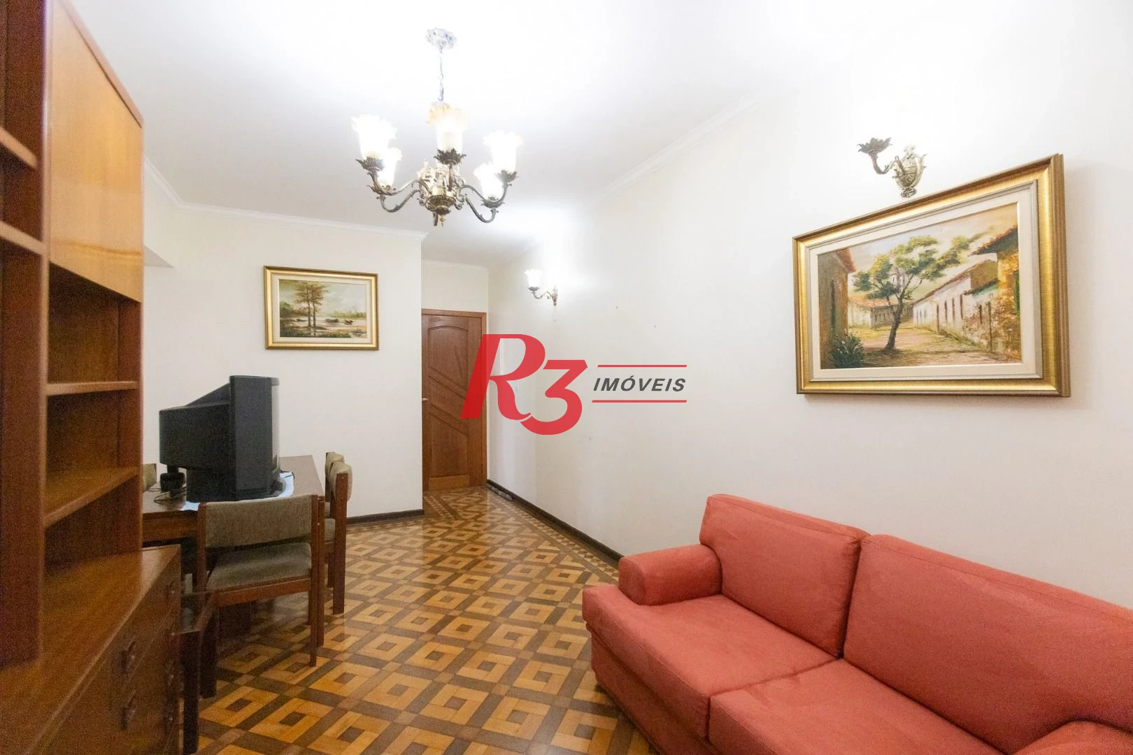 Apartamento com 1 dormitório à venda, 60 m² por R$ 420.000,00 - Gonzaga - Santos/SP