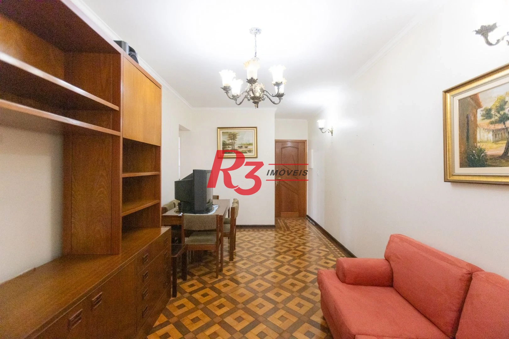 Apartamento com 1 dormitório à venda, 60 m² por R$ 420.000,00 - Gonzaga - Santos/SP