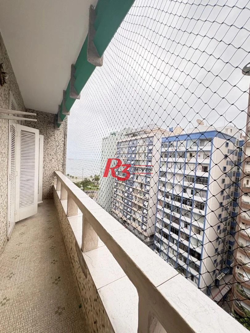 Apartamento com 2 dormitórios para alugar, 64 m² por R$ 3.500,02/mês - Boqueirão - Santos/SP