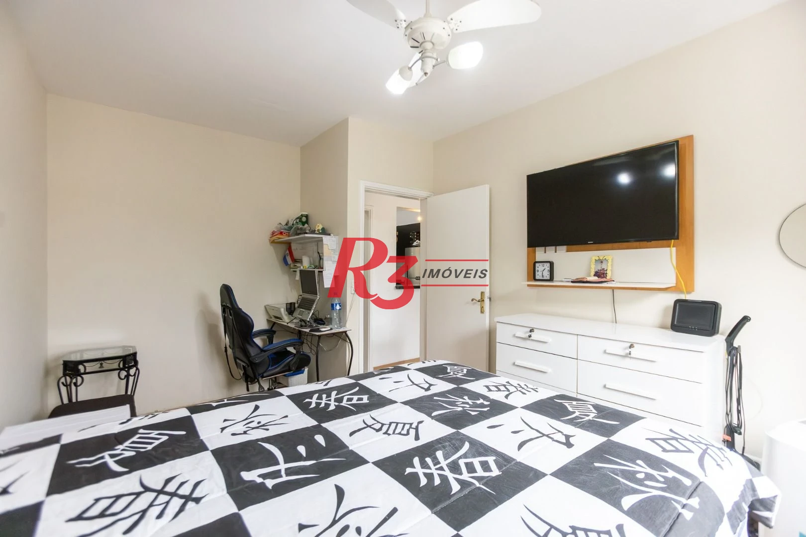 Apartamento com 1 dormitório à venda, 78 m² por R$ 355.000,00 - Marapé - Santos/SP