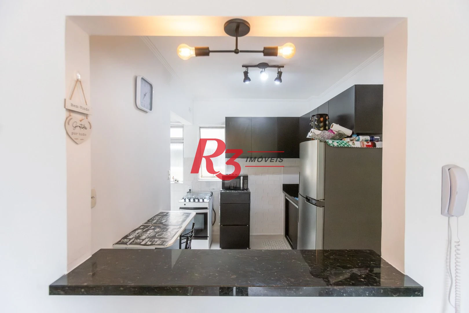 Apartamento com 1 dormitório à venda, 78 m² por R$ 355.000,00 - Marapé - Santos/SP