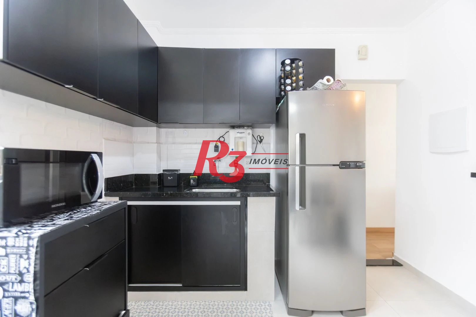 Apartamento com 1 dormitório à venda, 78 m² por R$ 355.000,00 - Marapé - Santos/SP