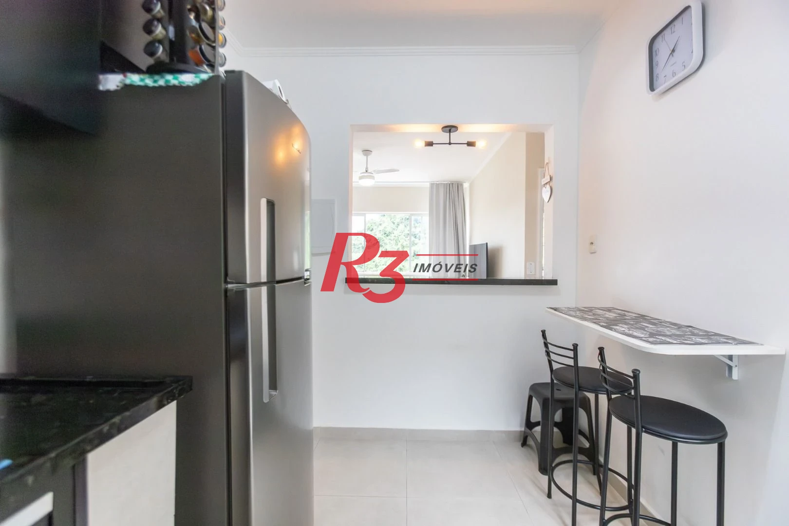 Apartamento com 1 dormitório à venda, 78 m² por R$ 355.000,00 - Marapé - Santos/SP