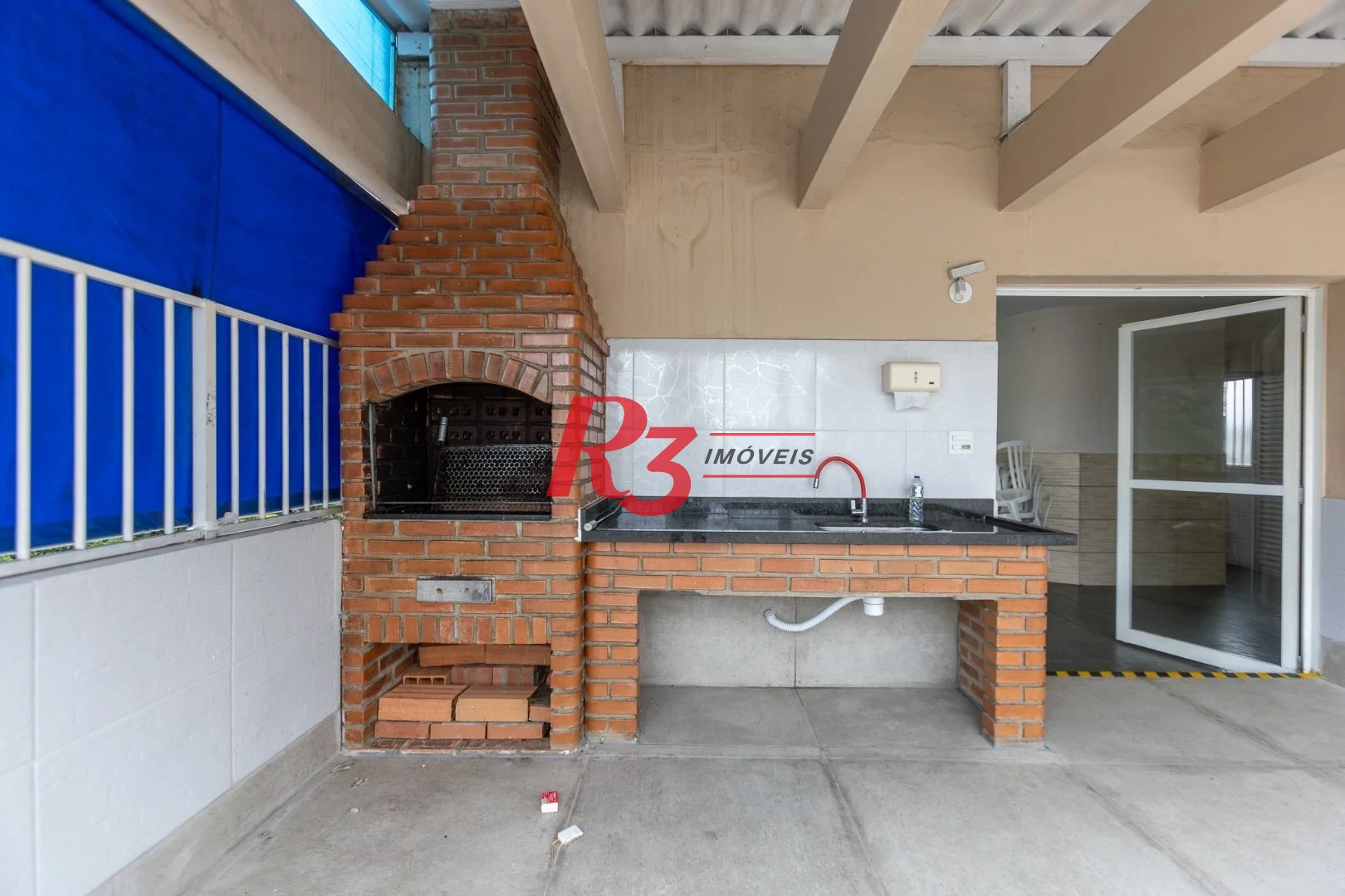 Apartamento com 1 dormitório à venda, 78 m² por R$ 355.000,00 - Marapé - Santos/SP
