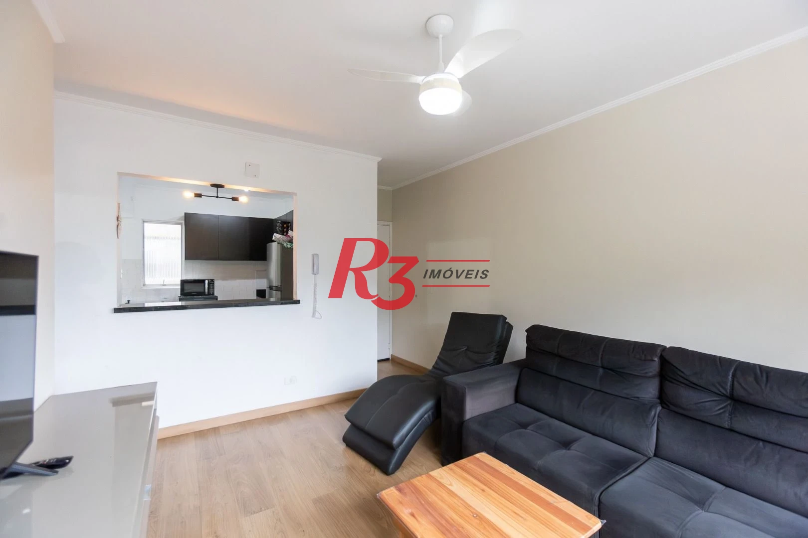 Apartamento com 1 dormitório à venda, 78 m² por R$ 355.000,00 - Marapé - Santos/SP