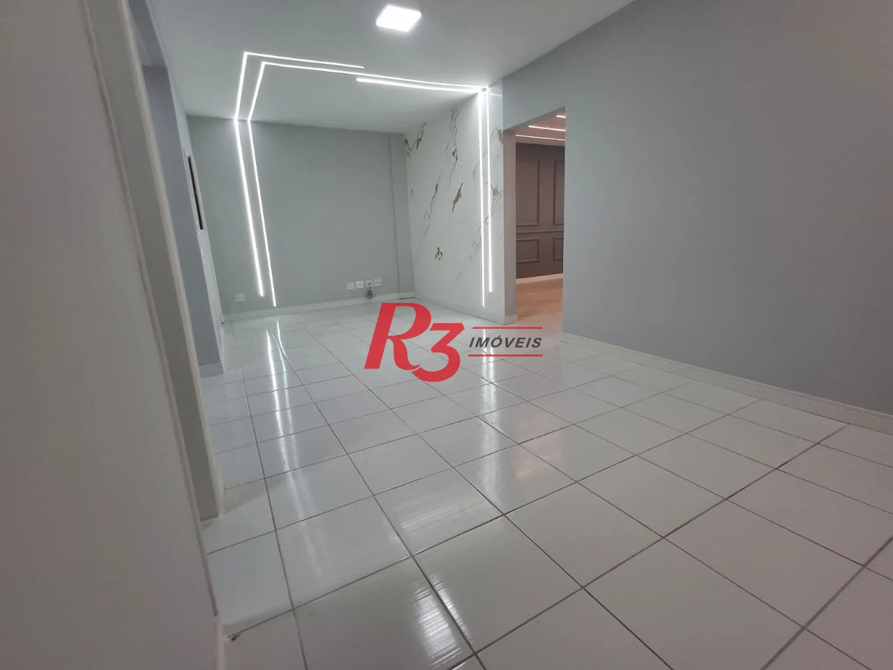 Sala para alugar, 122 m² por R$ 3.600,00/mês - Centro - Santos/SP