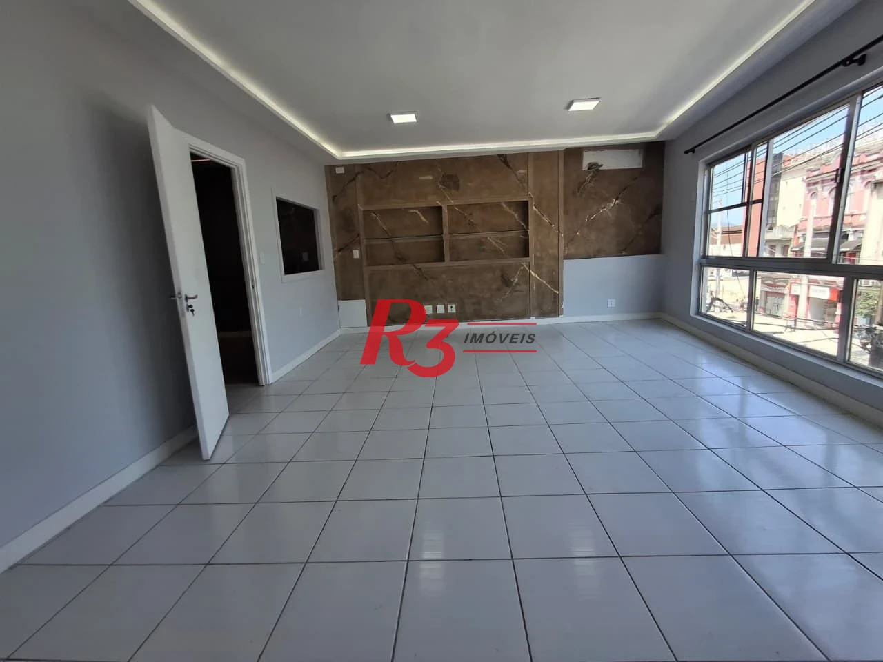 Sala para alugar, 122 m² por R$ 3.600,00/mês - Centro - Santos/SP
