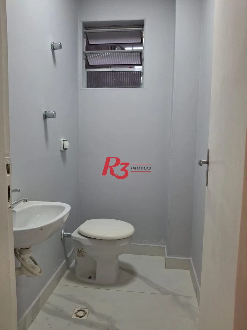 Sala para alugar, 122 m² por R$ 3.600,00/mês - Centro - Santos/SP