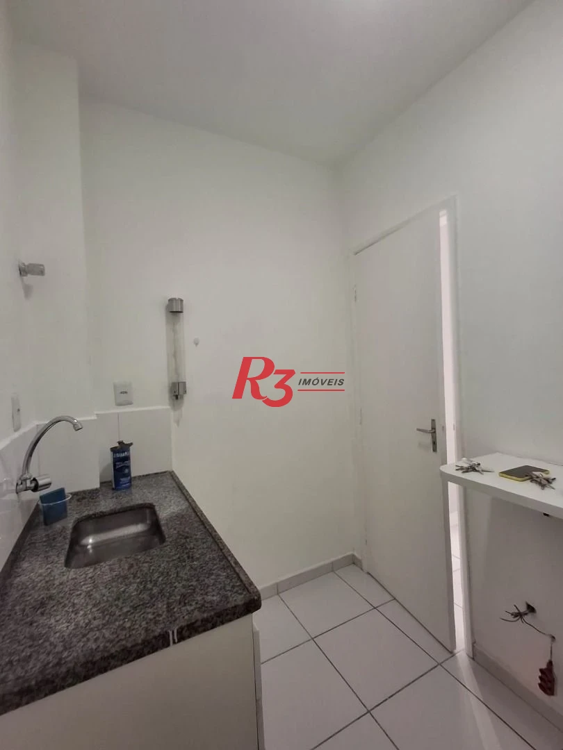 Sala para alugar, 122 m² por R$ 3.600,00/mês - Centro - Santos/SP