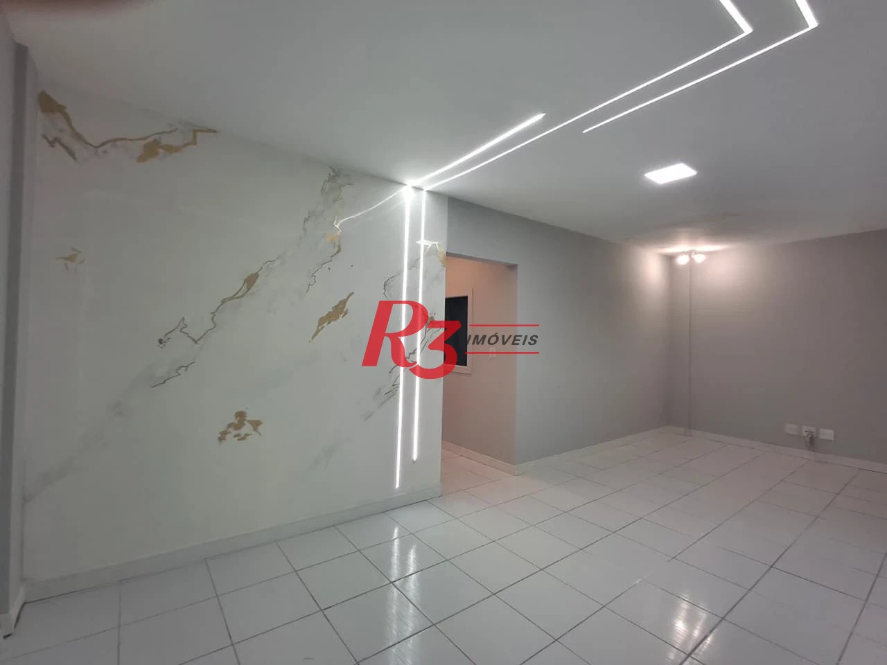 Sala para alugar, 122 m² por R$ 3.600,00/mês - Centro - Santos/SP