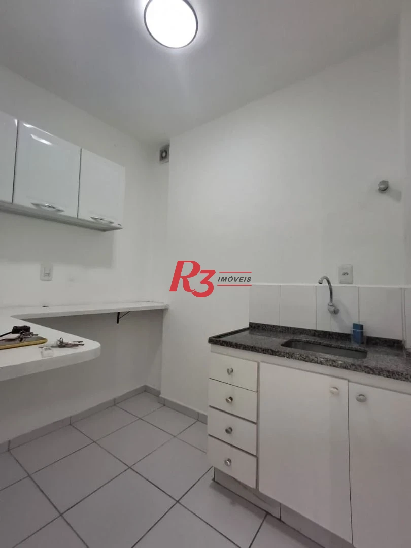 Sala para alugar, 122 m² por R$ 3.600,00/mês - Centro - Santos/SP
