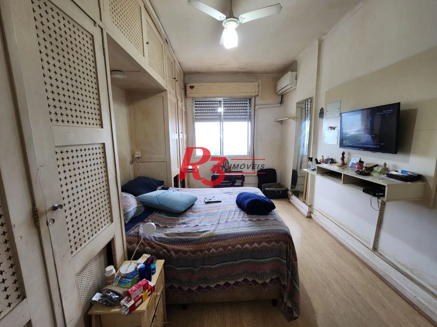 Apartamento com 3 dormitórios à venda, 158 m² por R$ 900.000,00 - Embaré - Santos/SP