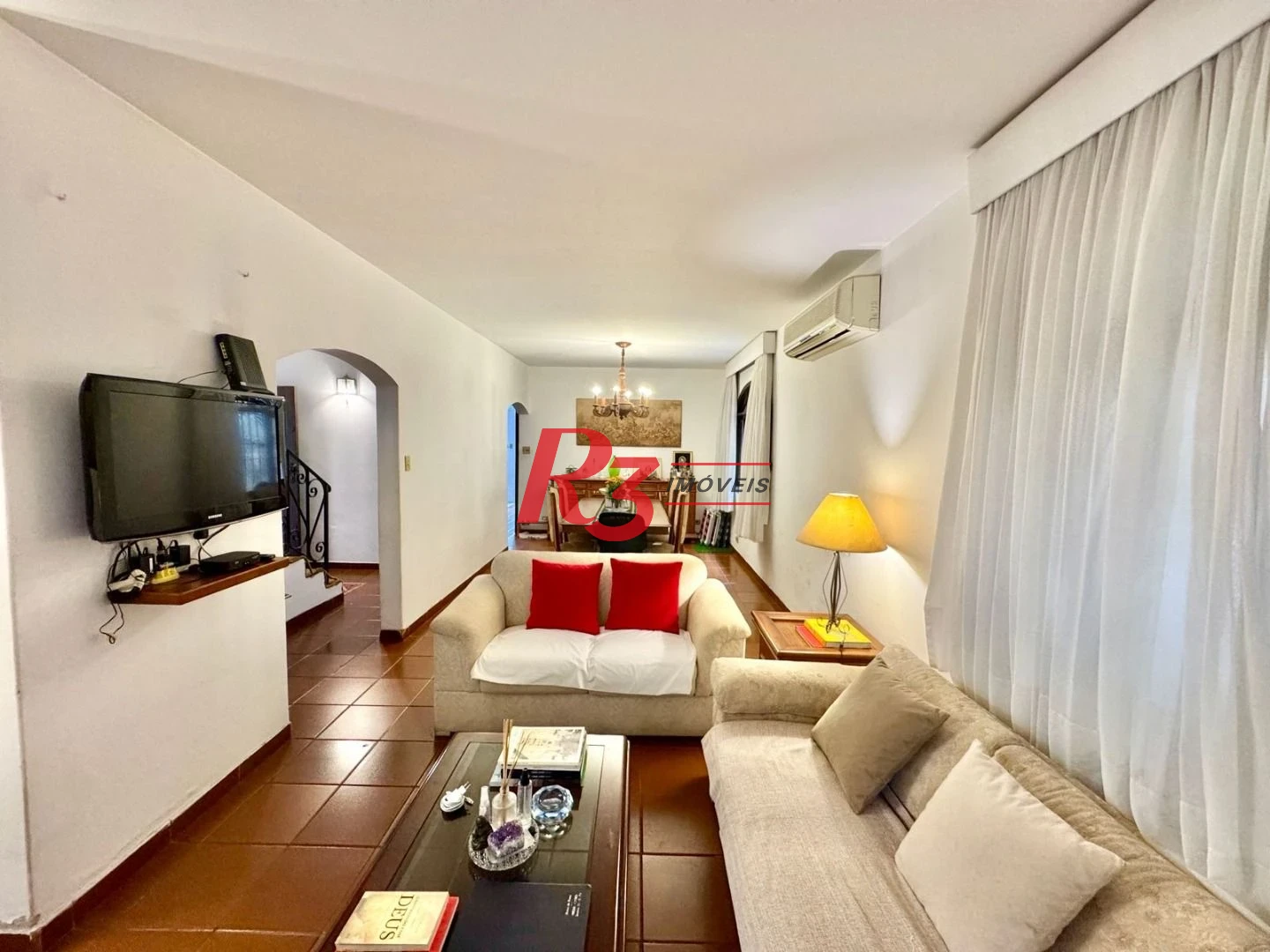 Casa com 3 dormitórios à venda, 320 m² por R$ 4.000.000,00 - Embaré - Santos/SP