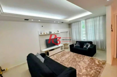 Sobrado com 3 dormitórios à venda, 208 m² por R$ 1.490.000,00 - Ponta da Praia - Santos/SP