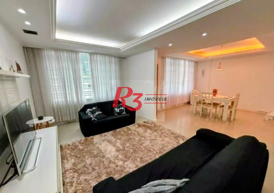 Sobrado com 3 dormitórios à venda, 208 m² por R$ 1.490.000,00 - Ponta da Praia - Santos/SP
