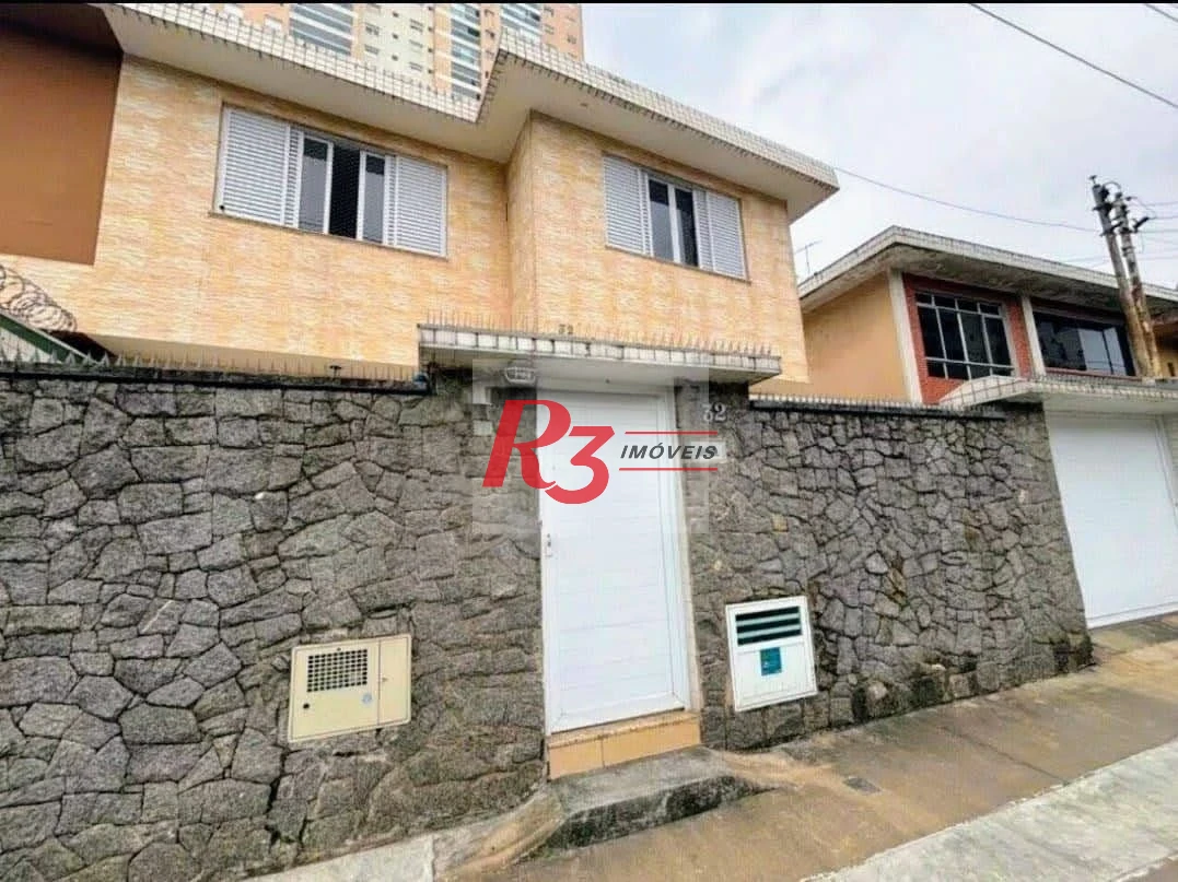 Sobrado com 3 dormitórios à venda, 208 m² por R$ 1.490.000,00 - Ponta da Praia - Santos/SP